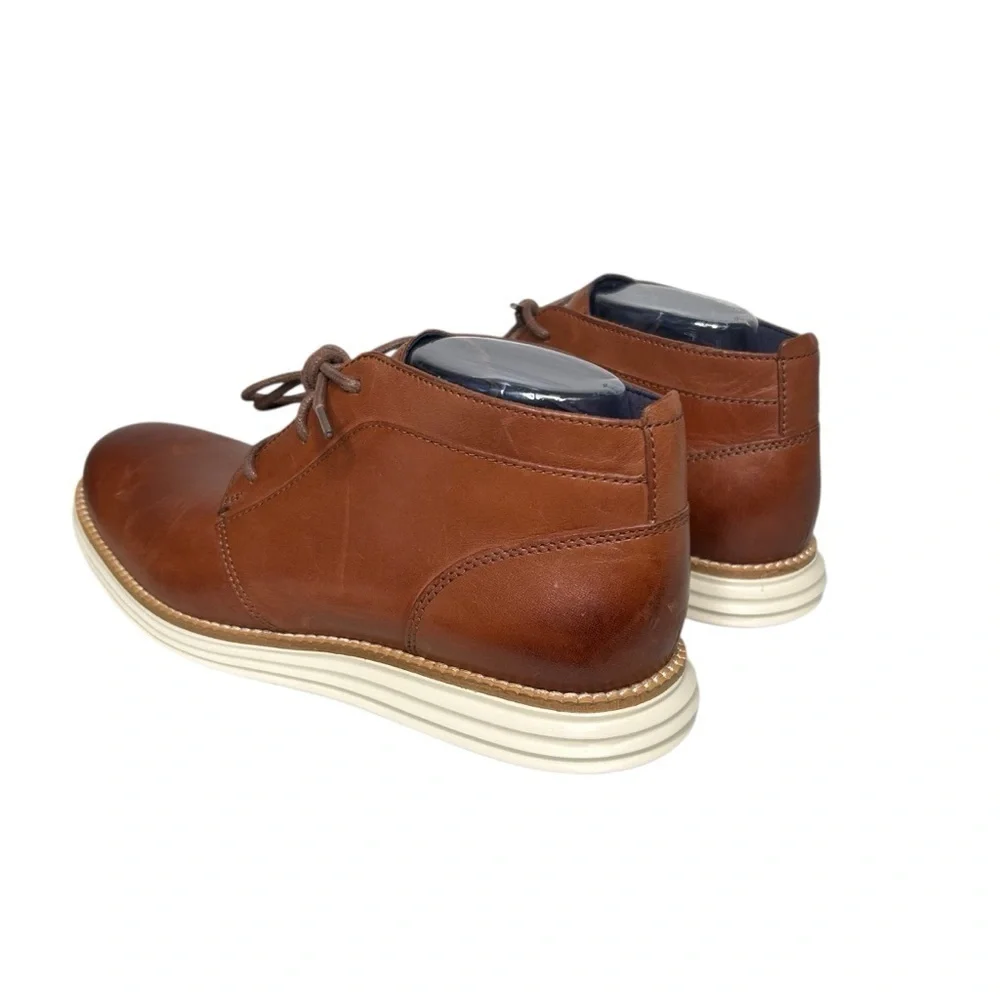 Cole Haan Men's Original Grand Leather Lace Up Chukka Boots Woodbury Size 7.5